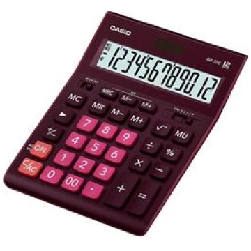 Galda kalkulators CASIO GR-12C, 155x209x35 mm, bor