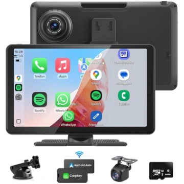 CarPlay ekrāns, bezvadu Android automašīna ar 9 co