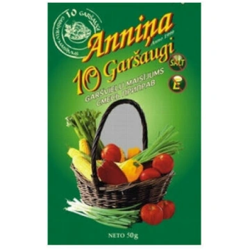 Garšviela "Anniņa 10 garšaugi" 50g