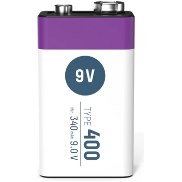 Uzladejamas baterijas 1604 9V 400mAh (Li-Ion 3 7Wh