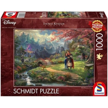 Puzle 1000 gabalu Thomas Kinkade Mulan Disney Schm