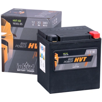 Akumulators motocikliem intAct Battery-Power HVT Y