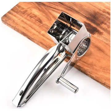 Single Drums Blades Rotary Cheese Grater Stainless