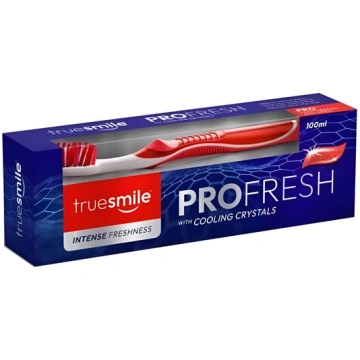 Fluorīda zobu pasta + zobu birste Intense Freshnes