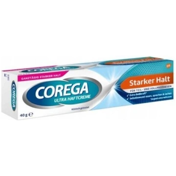 Fiksācijas līme protēzēm Corega Ultra Haftcreme, 4