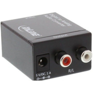 InLine 65002 Schwarz Audio-Konverter (65002) ( 650