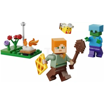 LEGO Minecraft Potyczka Alex przy ognisku (30732) 
