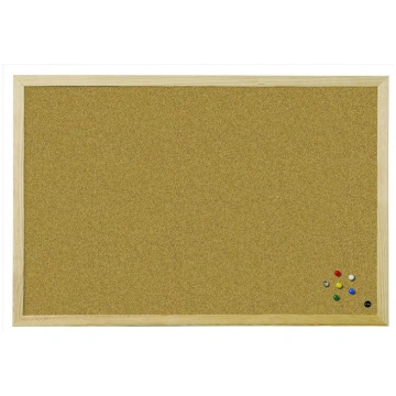 Korķa tāfele BI-OFFICE BUDGET 40x30, priedes rāmis