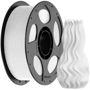 PLA Anycubic 1 KG filaments (balts)