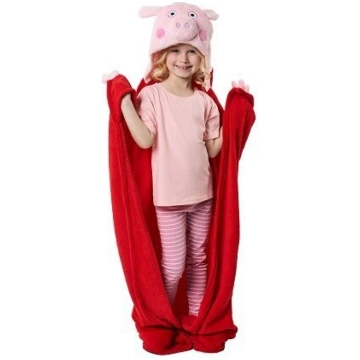 Peppa Pig koraļļu vilnas sega 110x140 cm Carbotex