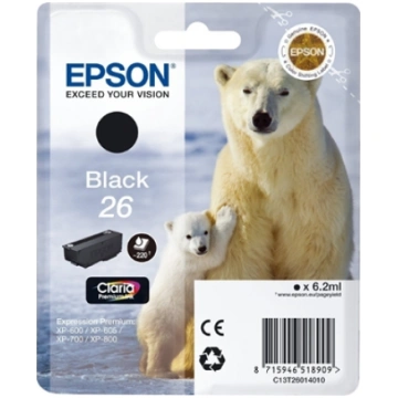 Epson Polar bear Singlepack Black 26 Claria Premiu