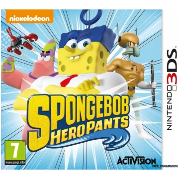 Lietots - 3DS SPONGEBOB HEROPANTS LIETOTS