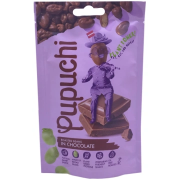 Pupuchi, cūku pupu kraukšķi šokolādē, 70g