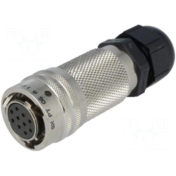 Connector: circular | PT | plug | female | PIN: 10