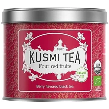 Kusmi Tea – Četri sarkanie augļi – bioloģiska meln
