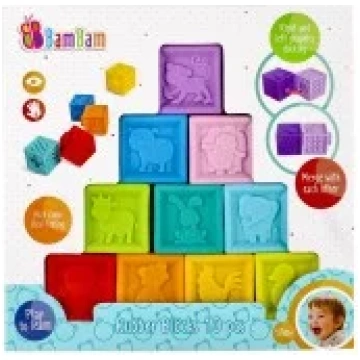 Kluči 10 gab. Bam Bam Foam Rubber Blocks 10 pcs. 4