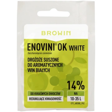 Browin Enovini® OK WHITE raugs, 400380, 7 g, 35 L,