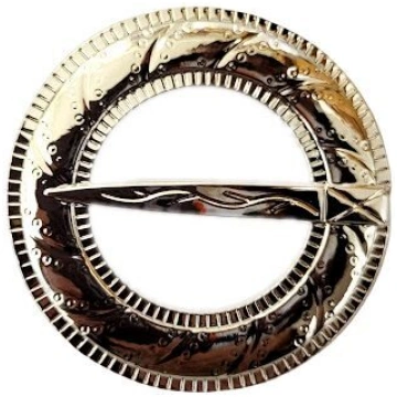Spīdīga metāla sakta - 4,5 cm (sudraba krāsā) 1910