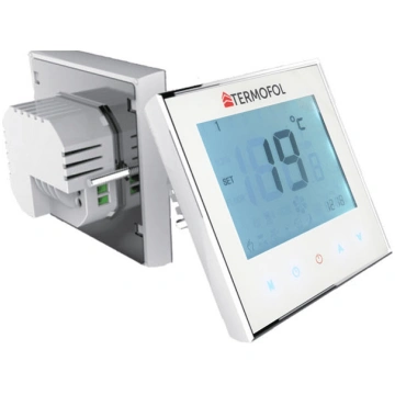 Termostats TERMOFOL TF-H1, programmējams, balts