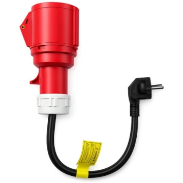 Qoltec CEE 16A 5P 400V power adapter for SCHUKO 23