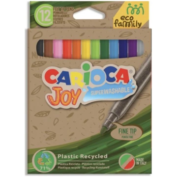Flomasteri CARIOCA Joy EcoFamily, 12 krāsas 200-13