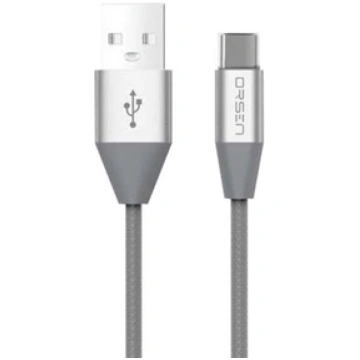 Orsen S33 Type-C Data Cable 2.1A 1.2m grey 54572#T