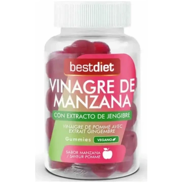 BEST DIET Apple Cider Vinegar 60 Gummies 843657872