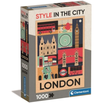 Clementoni Puzzle 1000el Compact Style in the city
