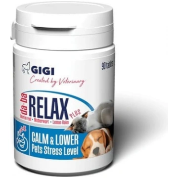 GIGI DA-BA Relax Plus nomierinošas tabletes pret s