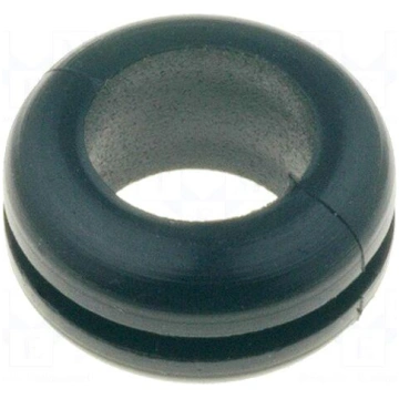 Grommet | Ømount.hole: 8mm | Øhole: 6mm | PVC | bl