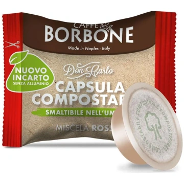 Caffè Borbone Don Carlo Red Coffee Blend - 50 Comp