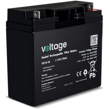 voltage Akumulator AGM Voltage 12V 18Ah VE12-18 VE