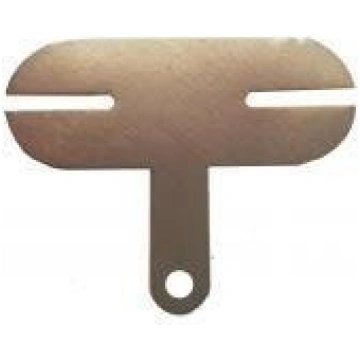 T shape plate for soldering and welding 18650 batt