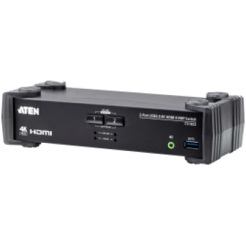 Aten 2-Port USB 3.0 4K HDMI KVMP Switch with Audio