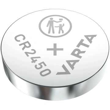 Poga/monētas litija baterija Varta CR2450 — vienre