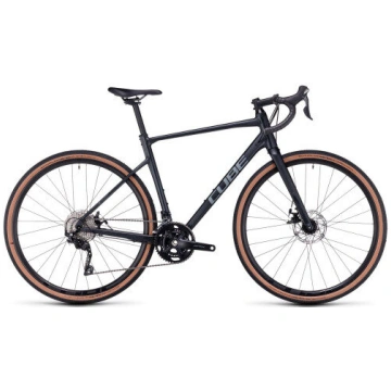 Velosipēdu Cube Nuroad Pro metālisks melns pelēks 