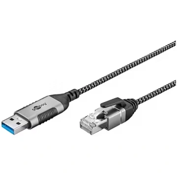 Goobay Ethernet adapter cable USB-A 3.2 Gen1 > RJ-