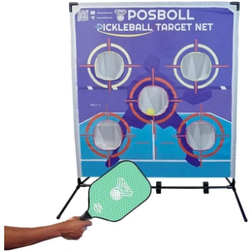 Pickleball mērķa tīkls, pārnēsājams treniņu tīkls 