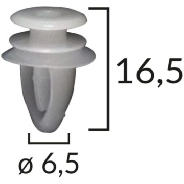 Tapsējuma podziņa ROM C50550 ROMIX