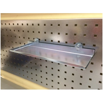 Metāla plaukts instrumentu paneļiem 350×120 mm