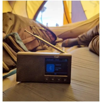 Pārnēsājams FM ceļojumu radio Camry AD1198 — bater
