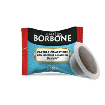 *10 Capsule Bialetti Caffè Borbone Miscela Rossa a