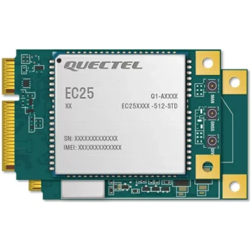 Quectel mini-PCIe 4G LTE мoдyль US