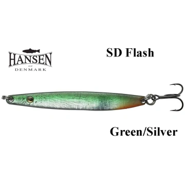 Vizulis šūpojošais Hansen SD Flash Green/Silver 20