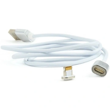 Gembird Magnetic Apple Lightning USB Cable 1m Silv