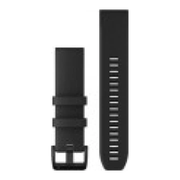 Garmin silikona plaukstas siksna (melna/melna sprā