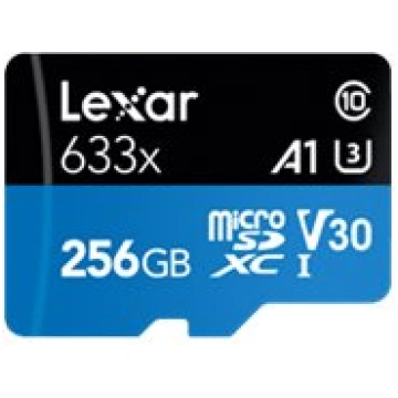 Lexar High Performance - flash memory card - 256 G