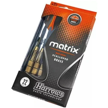 Šautriņas Harrows MATRIX 9107 ar metāla korpusiem 