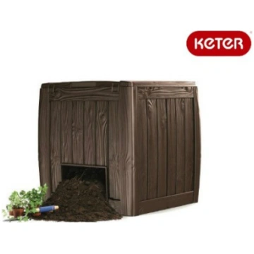 Komposta kaste Keter DECO ar pamatni 340l 231600
