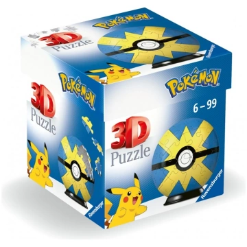 Puzle 3D Kula Pokemon Quick Ball Ravensburger Pols